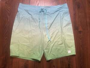 Wave Zone Men's Ombre Board Shorts Swim Trunks Size 42